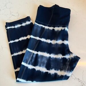 Athleta Tye Dye Leggings Size Large